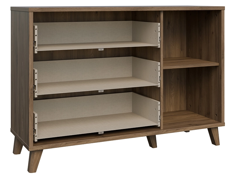 Commode GLENKEEN 1 porte 3 tiroirs Commode GLENKEEN 1 porte 3 tiroirs