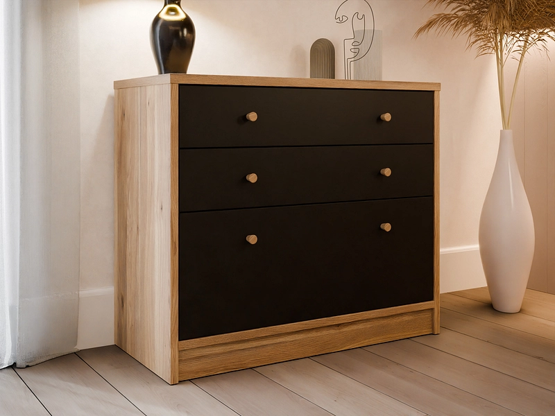 Commode BADERNA 3 tiroirs