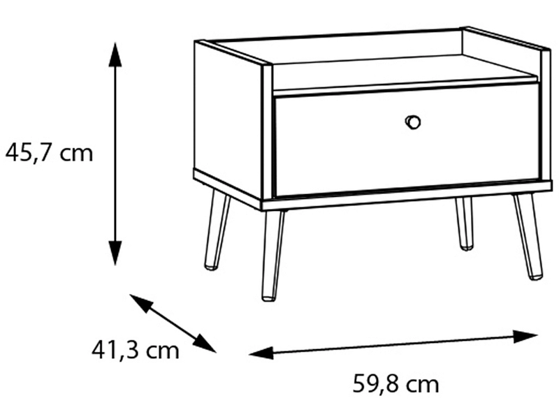 Chevet WHENUA 1 tiroir