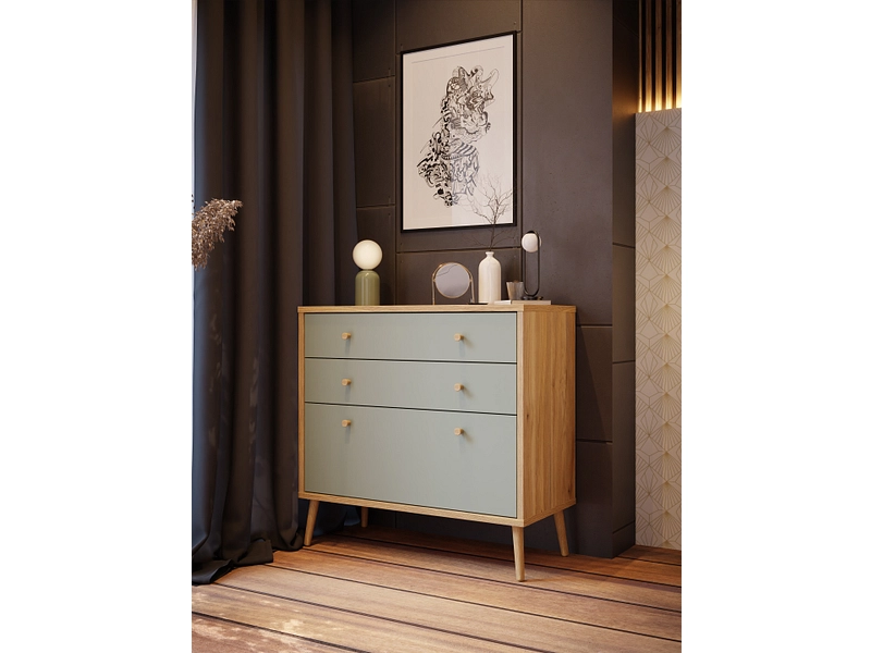 Kommode WHENUA 3 Schubladen