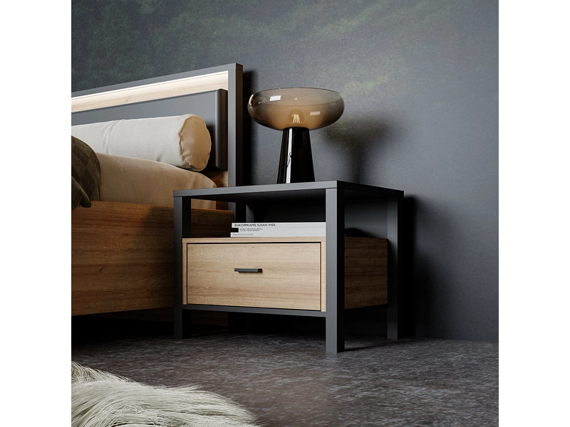 Nachttisch HIGH ROCK 1 Schublade