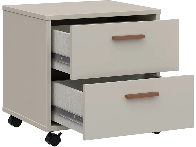 Nachttisch MILLES 2 Schubladen