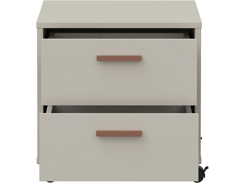 Nachttisch MILLES 2 Schubladen