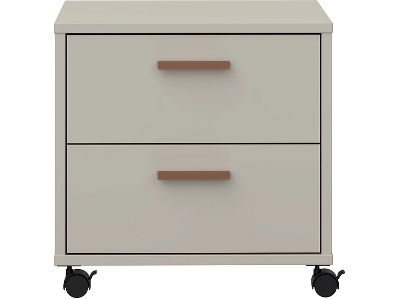 Nachttisch MILLES 2 Schubladen