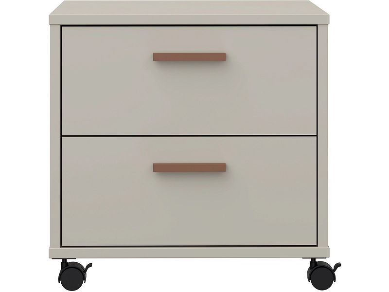 Nachttisch MILLES 2 Schubladen