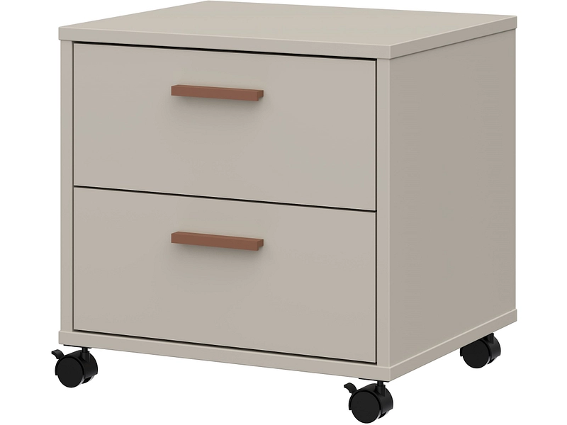 Nachttisch MILLES 2 Schubladen