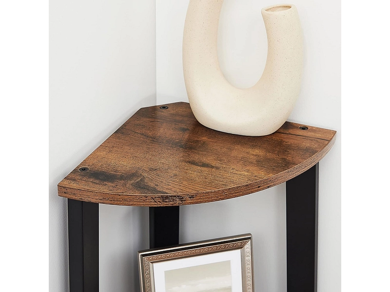 SONGMICS Eckregal RUSTIK