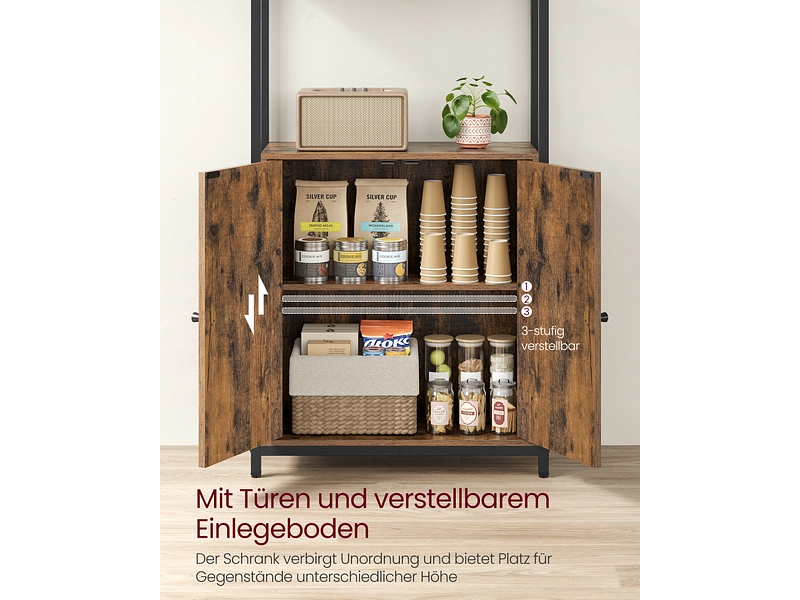 SONGMICS Regal RUSTIK