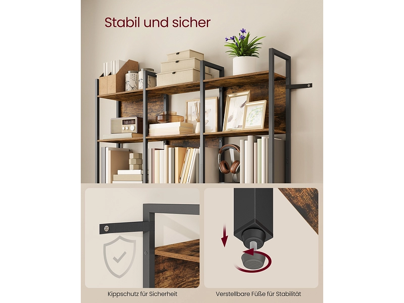 SONGMICS Regal RUSTIK