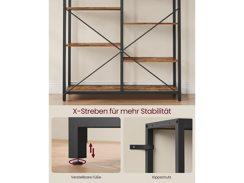 SONGMICS Regal RUSTIK