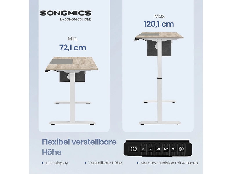 Bureau électrique SONGMICS ROCKY Bureau électrique SONGMICS ROCKY