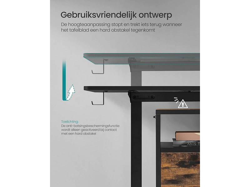 Bureau électrique SONGMICS FABRIK