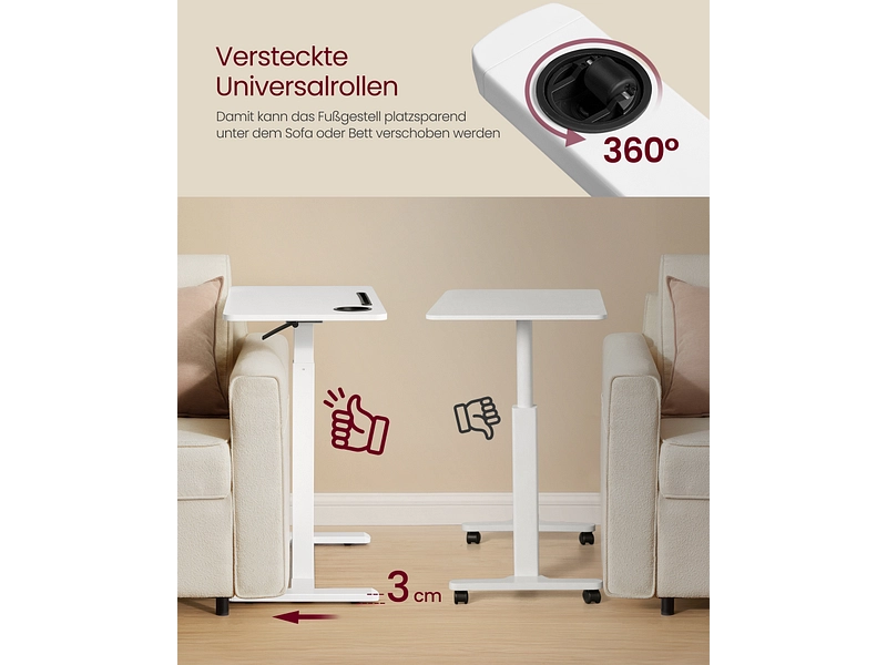 Scrivania regolabile in altezza SONGMICS LIGHTY Scrivania regolabile in altezza SONGMICS LIGHTY