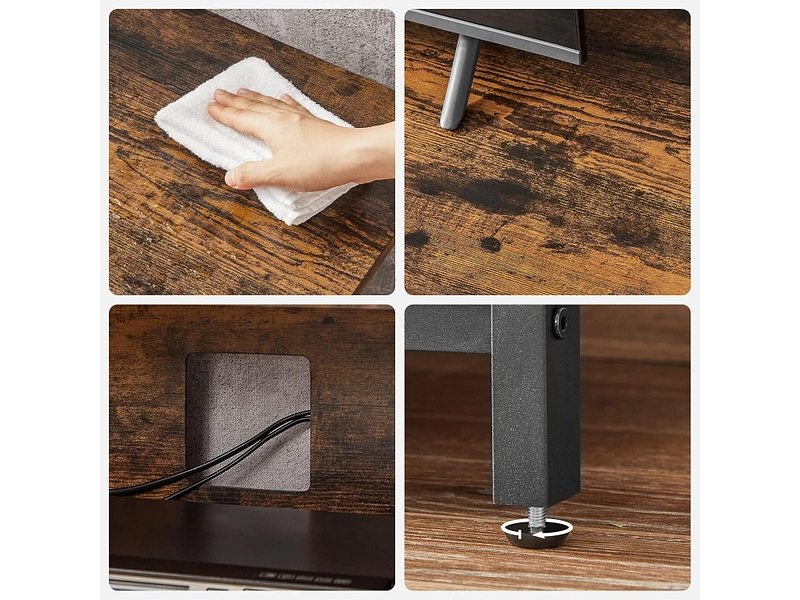 SONGMICS TV-Möbel RUSTIK