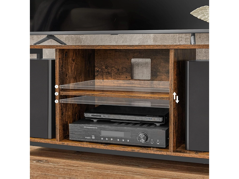 SONGMICS TV-Möbel RUSTIK