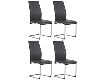 Set di 4 sedie MAT