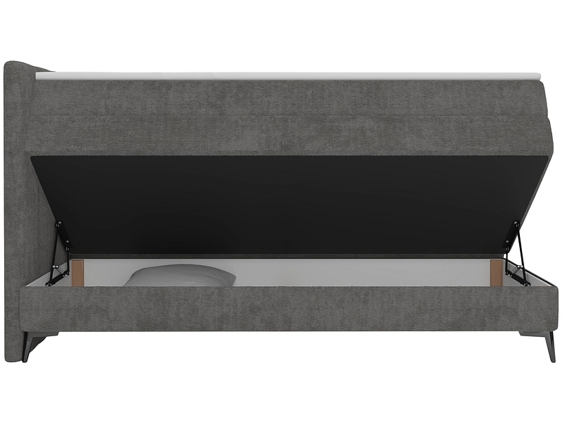 Boxspring BERGAMO grigio