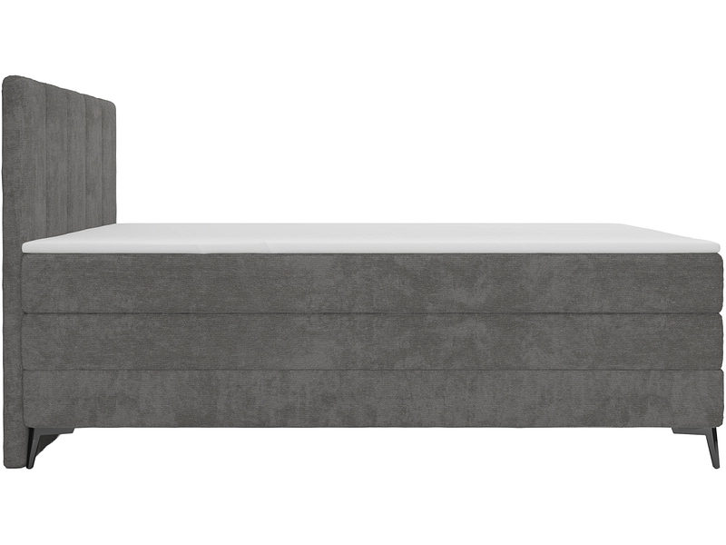 Boxspring BERGAMO grigio
