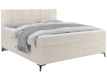 Boxspringbett BERGAMO beige