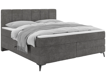 Boxspring BERGAMO grigio