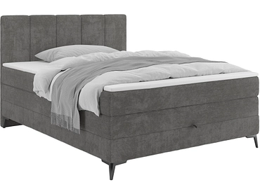 Boxspring BERGAMO grigio