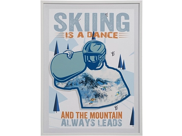 Tela texturizzata SKIING 1 pezzo multicolore Tela texturizzata SKIING 1 pezzo multicolore