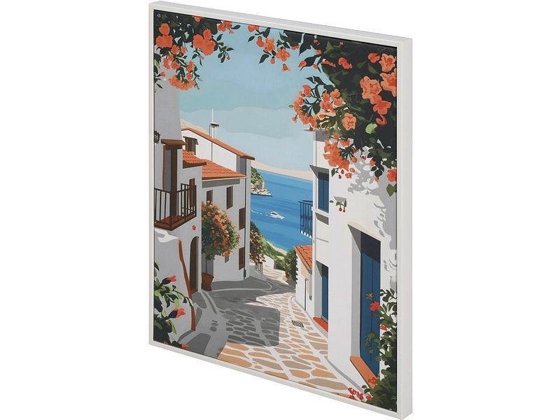 Toile imprimée CRETE 1 pièce multicolore Toile imprimée CRETE 1 pièce multicolore