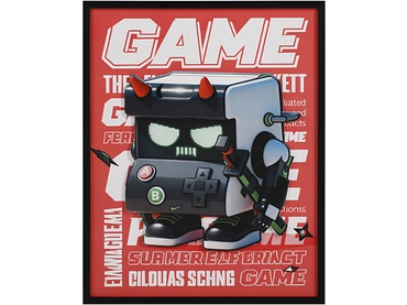 Tela texturizzata GAME 1 pezzo multicolore
