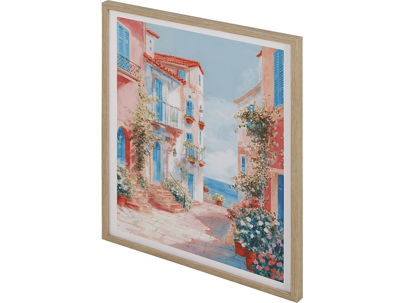 Toile imprimée AZURE 1 pièce multicolore