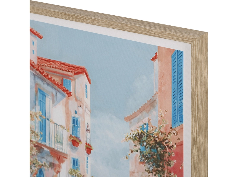 Toile imprimée AZURE 1 pièce multicolore