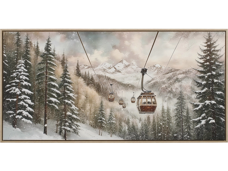 Toile imprimée SNOW 1 pièce multicolore Toile imprimée SNOW 1 pièce multicolore