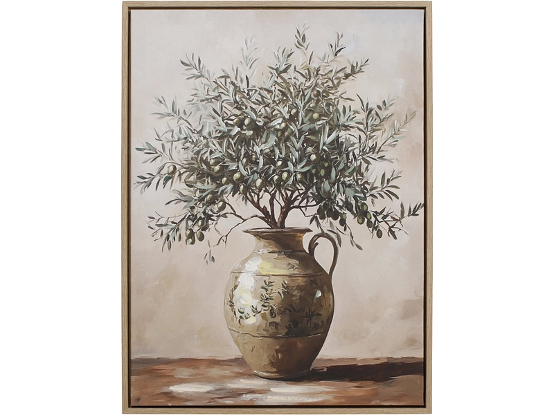 Toile texturée OLIVES 1 pièce multicolore Toile texturée OLIVES 1 pièce multicolore