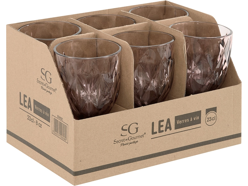 Verre à vin DIAM 1 pièce rose 0.235 L