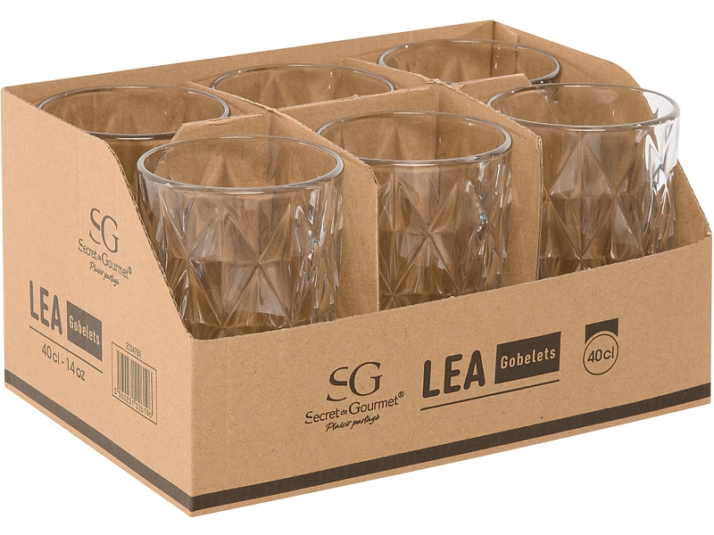 Verre à eau DIAM 1 pièce 0.4 L