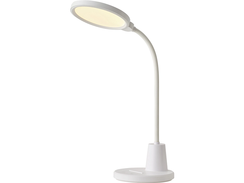 Bürolampe LED KOVIRA variable Intensität 46cm weiss