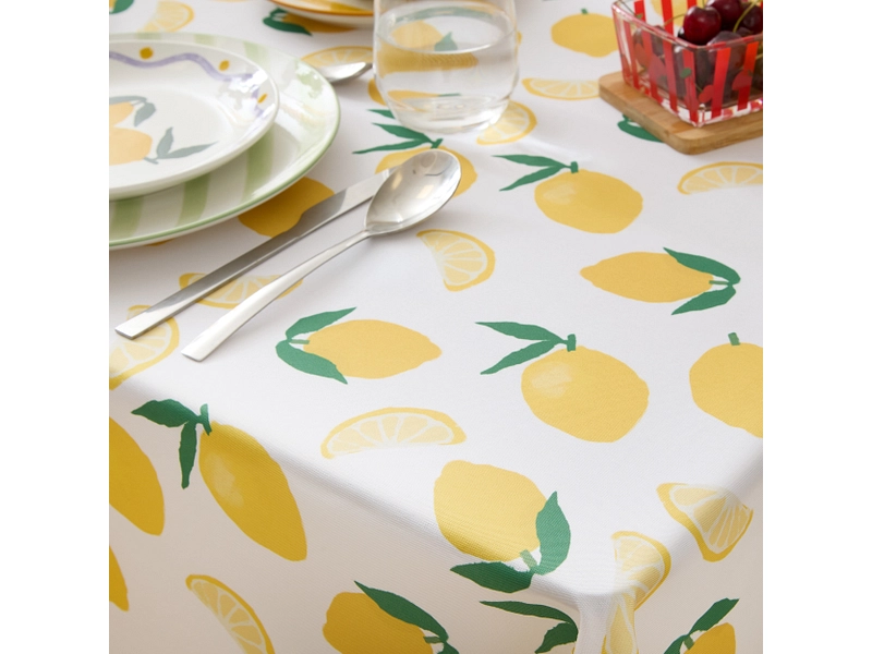 Nappe FRUITY polyester jaune