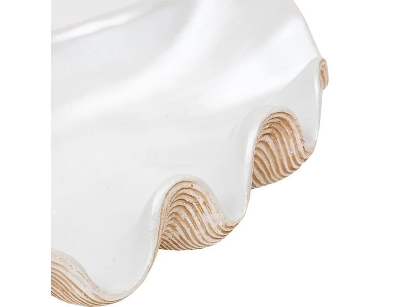 Vide-poches OCÉANE polyrésine blanc