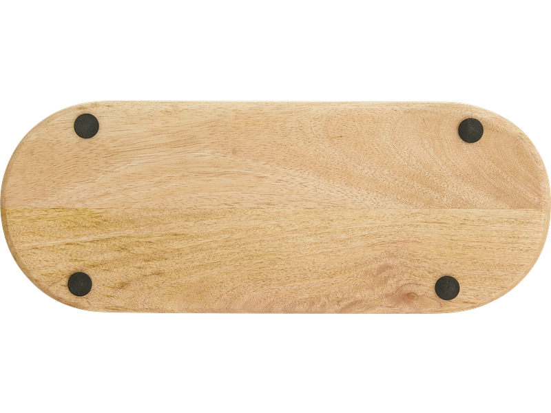 Plat de présentation INAYA bois massif vert