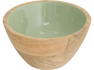 Coupelle INAYA bois massif vert