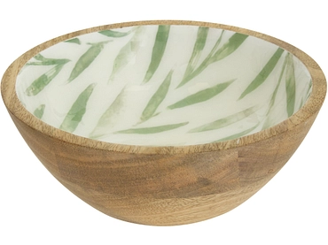 Coupelle INAYA bois massif vert