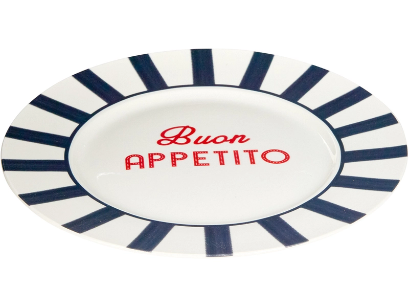 Piatto PASTA porcellana multicolore
