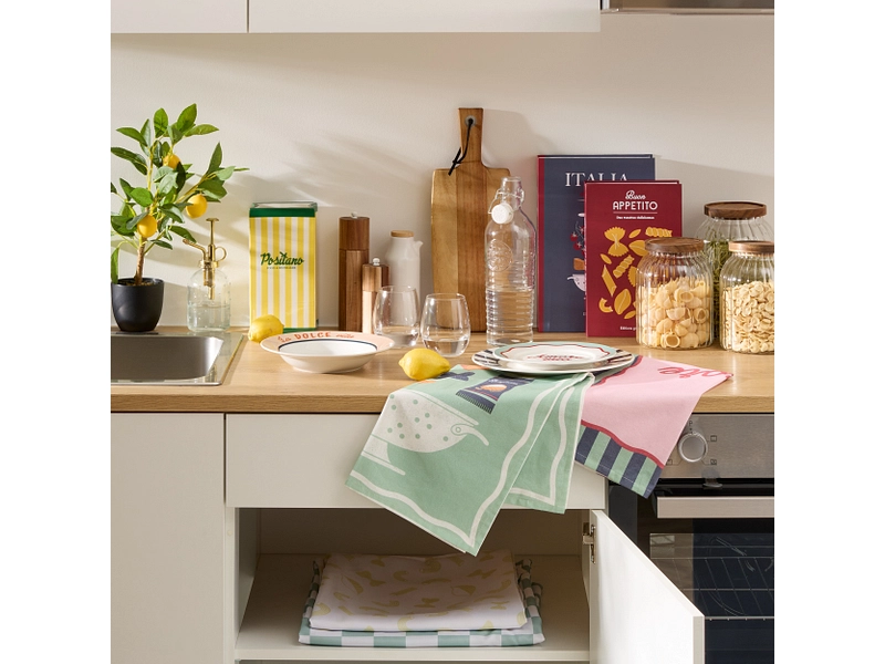 Assiette creuse PASTA porcelaine multicolore Assiette creuse PASTA porcelaine multicolore