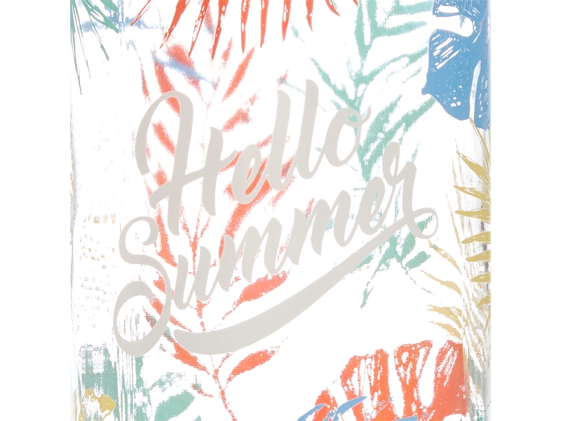 Flasche HELLO SUMMER 1 Stück mehrfarbig 1 L