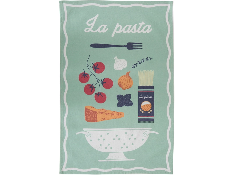 Set 3 torchons DELLA coton multicolore