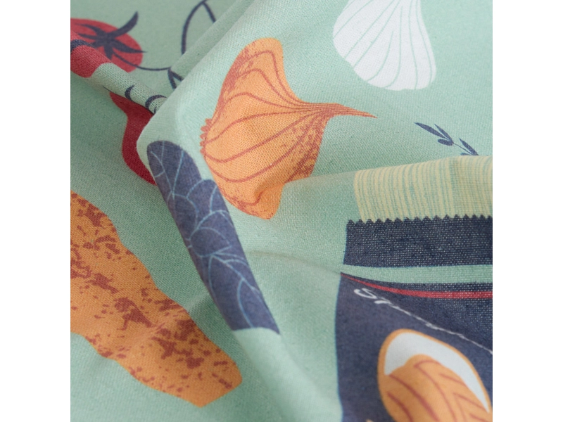 Set 3 torchons DELLA coton multicolore