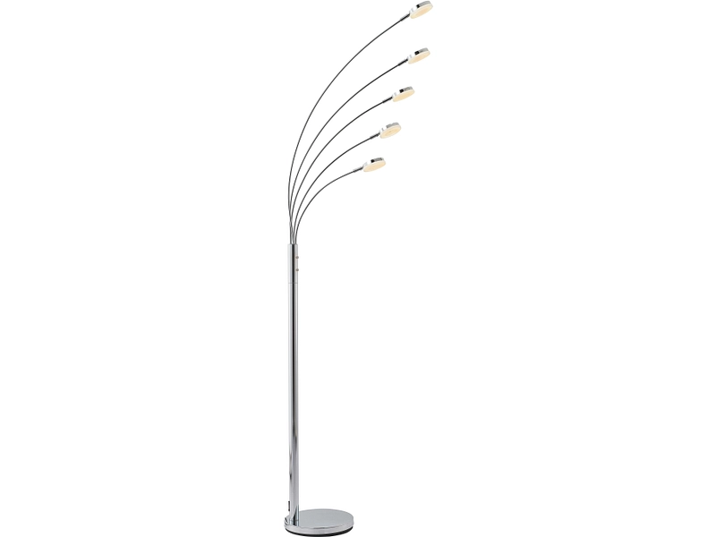 Stehlampe LED VITO variable Intensität 190cm chrom