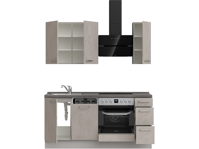 Cucina completa MODUSET RIVA PREMIUM