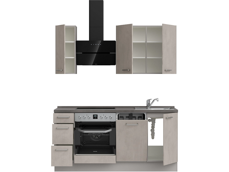 Komplette Küche MODUSET RIVA PREMIUM Komplette Küche MODUSET RIVA PREMIUM