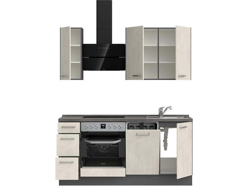 Cucina completa MODUSET RIVA PREMIUM