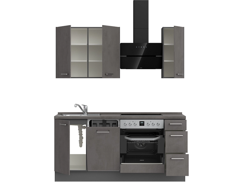 Cucina completa MODUSET RIVA PREMIUM